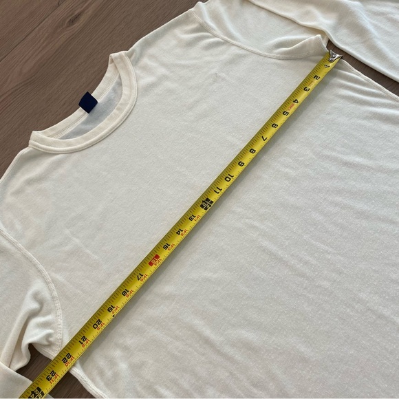 Vintage)Patagonia Capilene Cream Long Sleeve Shirt Made in USA Men’s Size XL - Picture 5 of 7